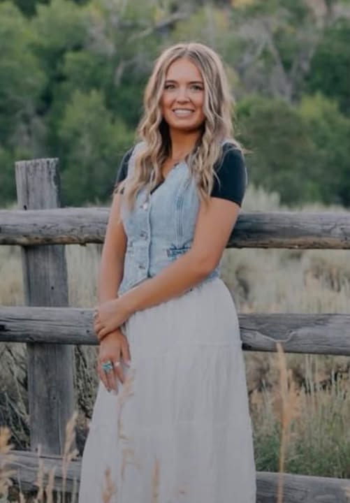 Sister Addison Worwood, a 19-year-old missionary for The Church of Jesus Christ of Latter-day Saints from Nephi