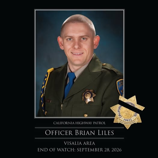 CHP Officer Brian Liles Killed in Line-of-Duty Collision in Central Valley