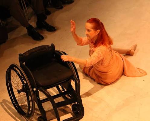 Kitty Lunn, an American ballet dancer, actress, choreographer, and pioneering disability rights advocate