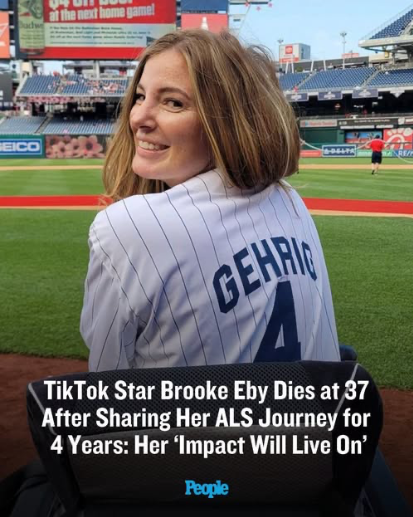Brooke Eby Obituary, Potomac, Maryland: TikTok Star and ALS Advocate Remembered at 37