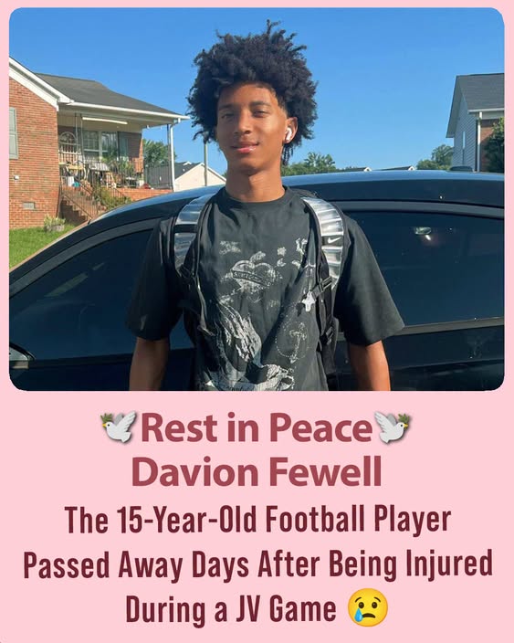 15-Year-Old Page High School Football Player Davion Fewell Passes Away After Medical Emergency